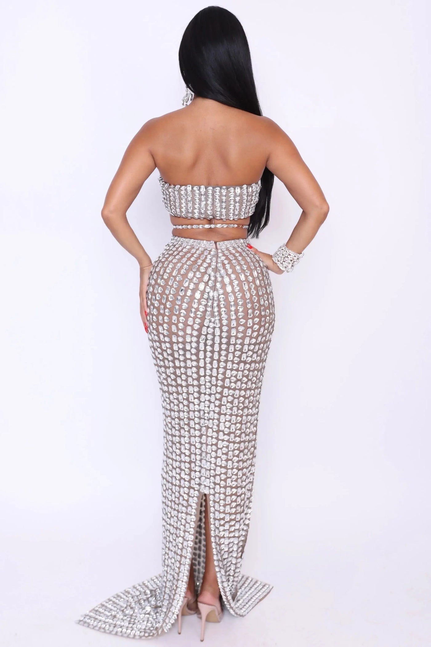 [product_title] – luxury [product_type] with glamorous details – perfect for birthday, red carpet, or girls’ night out | Angel Brinks Fashion