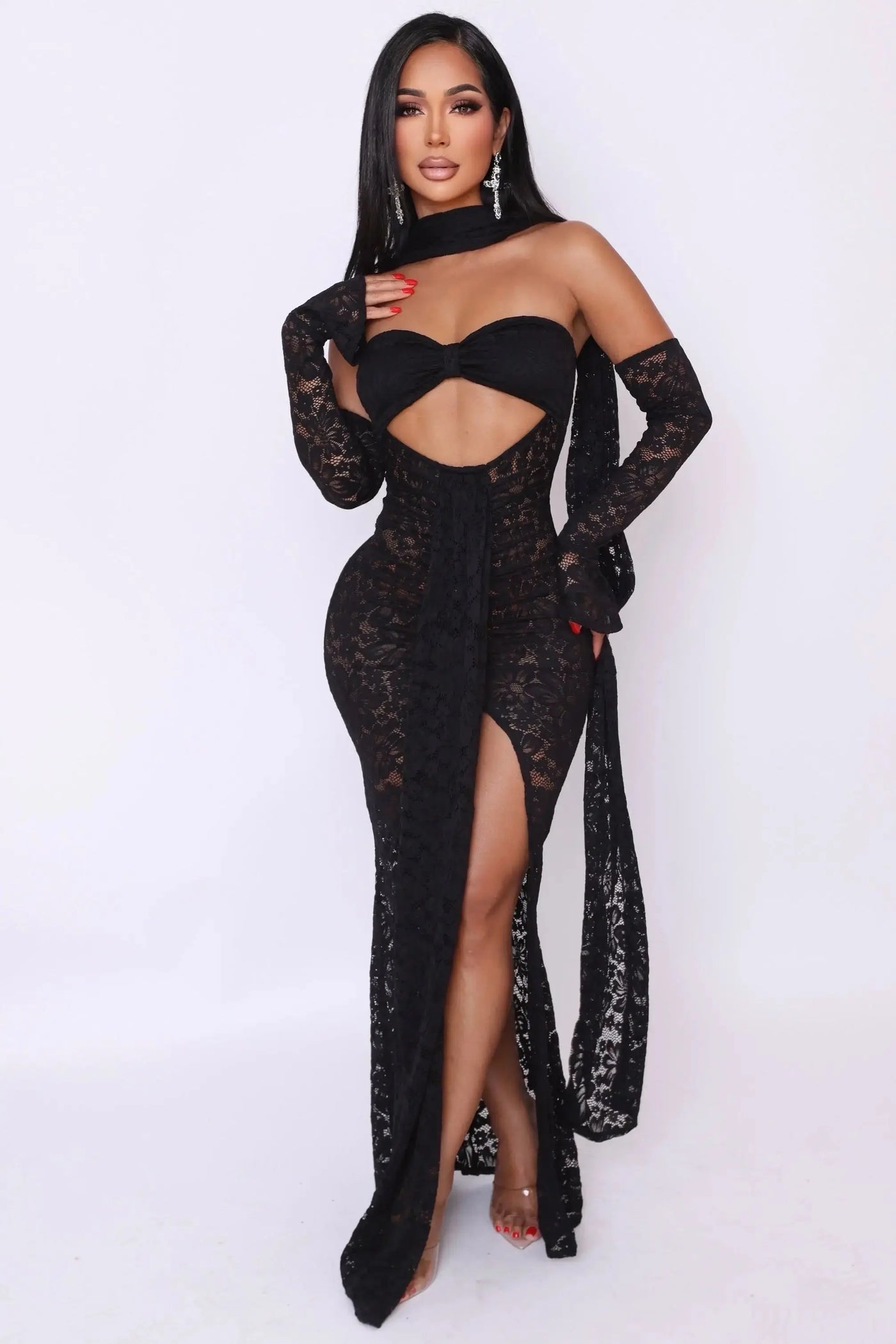 [product_title] – luxury [product_type] with glamorous details – perfect for birthday, red carpet, or girls’ night out | Angel Brinks Fashion