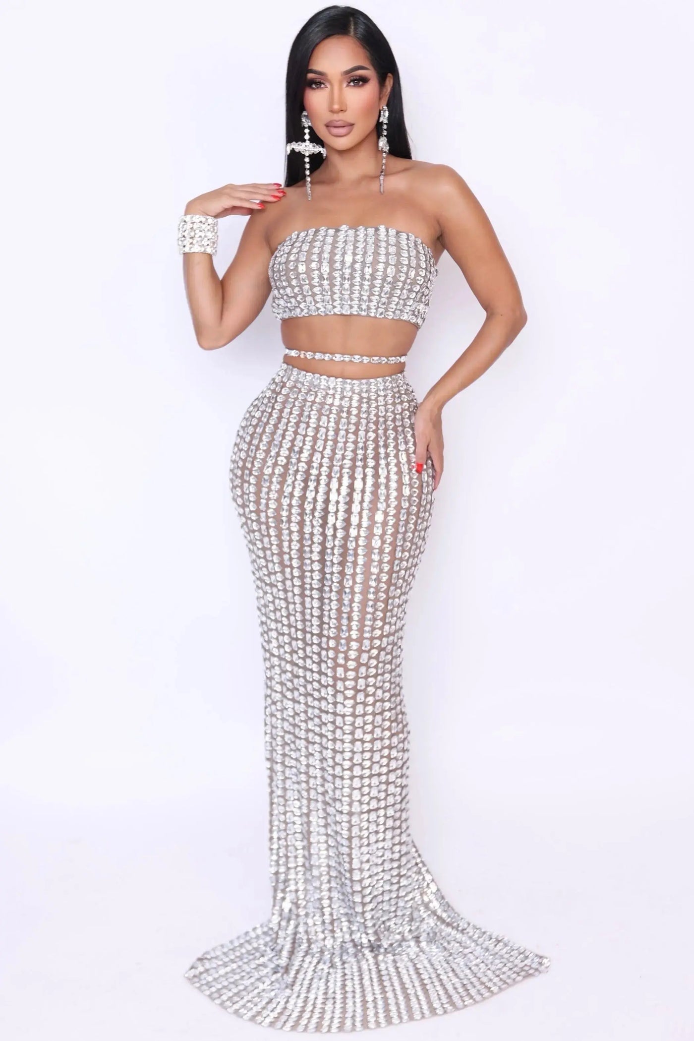 [product_title] – luxury [product_type] with glamorous details – perfect for birthday, red carpet, or girls’ night out | Angel Brinks Fashion