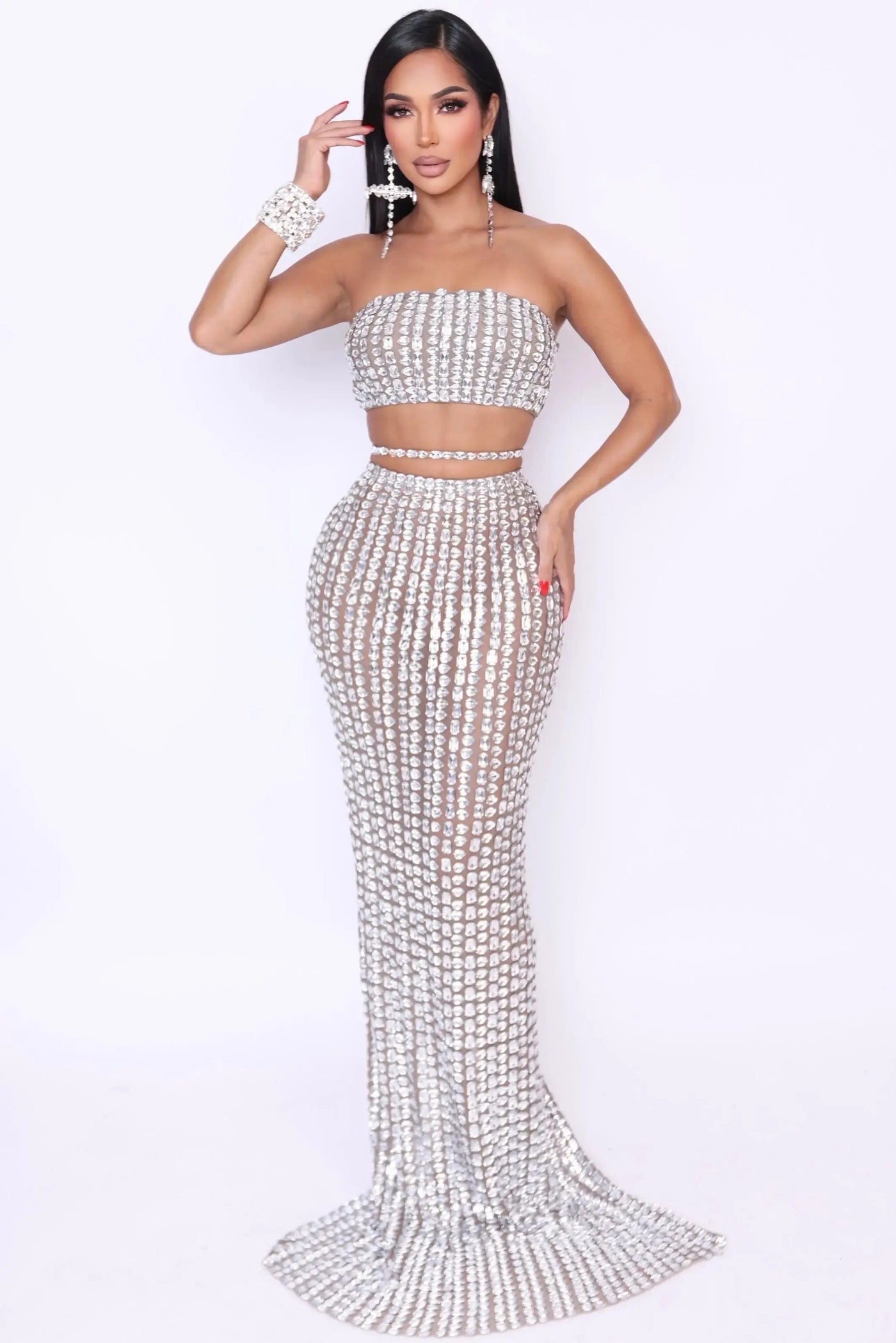 [product_title] – luxury [product_type] with glamorous details – perfect for birthday, red carpet, or girls’ night out | Angel Brinks Fashion