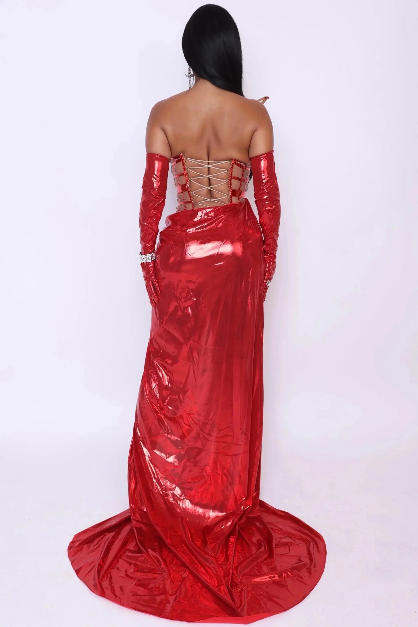 [product_title] – luxury [product_type] with glamorous details – perfect for birthday, red carpet, or girls’ night out | Angel Brinks Fashion