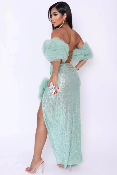 [product_title] – luxury [product_type] with glamorous details – perfect for birthday, red carpet, or girls’ night out | Angel Brinks Fashion