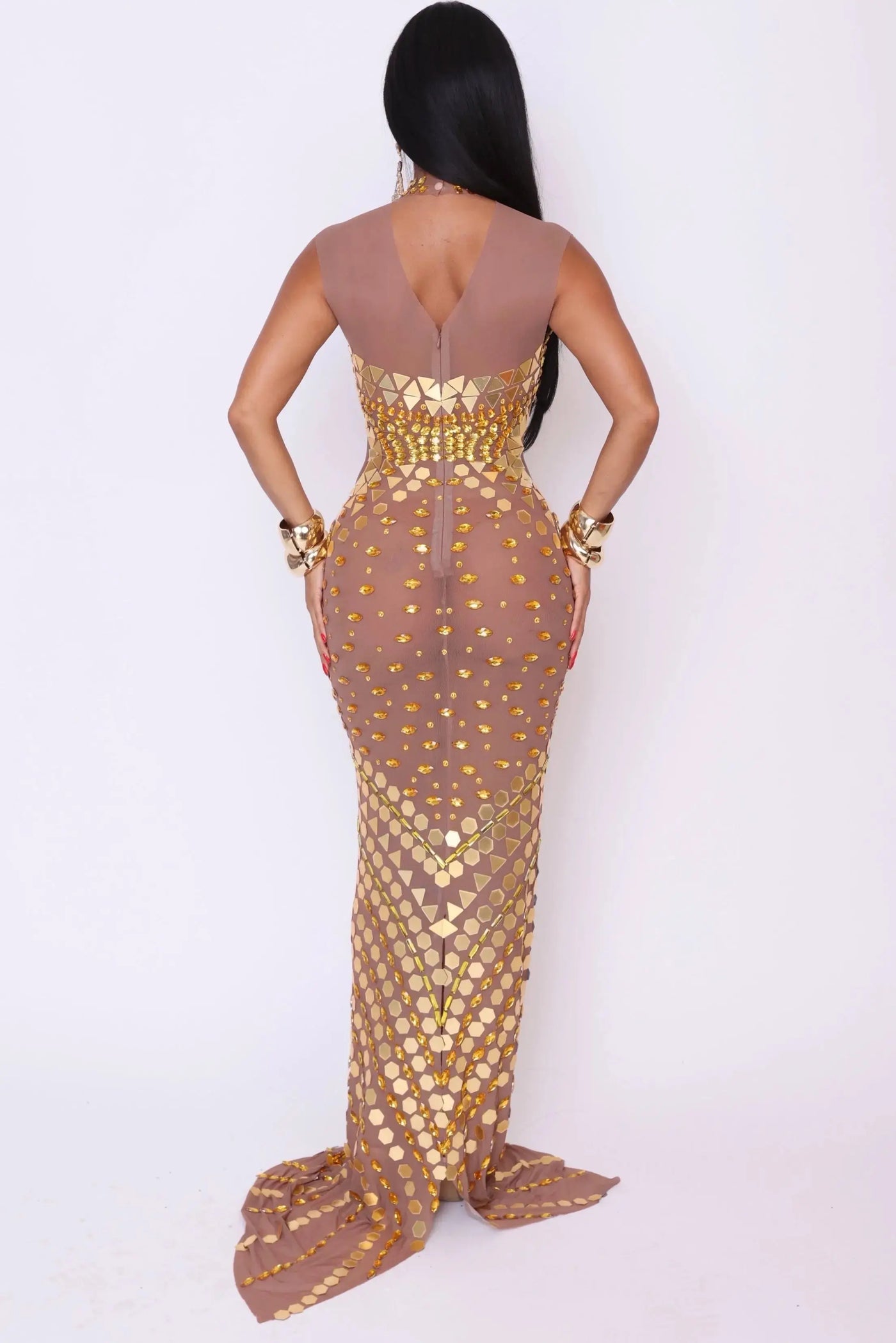 [product_title] – luxury [product_type] with glamorous details – perfect for birthday, red carpet, or girls’ night out | Angel Brinks Fashion