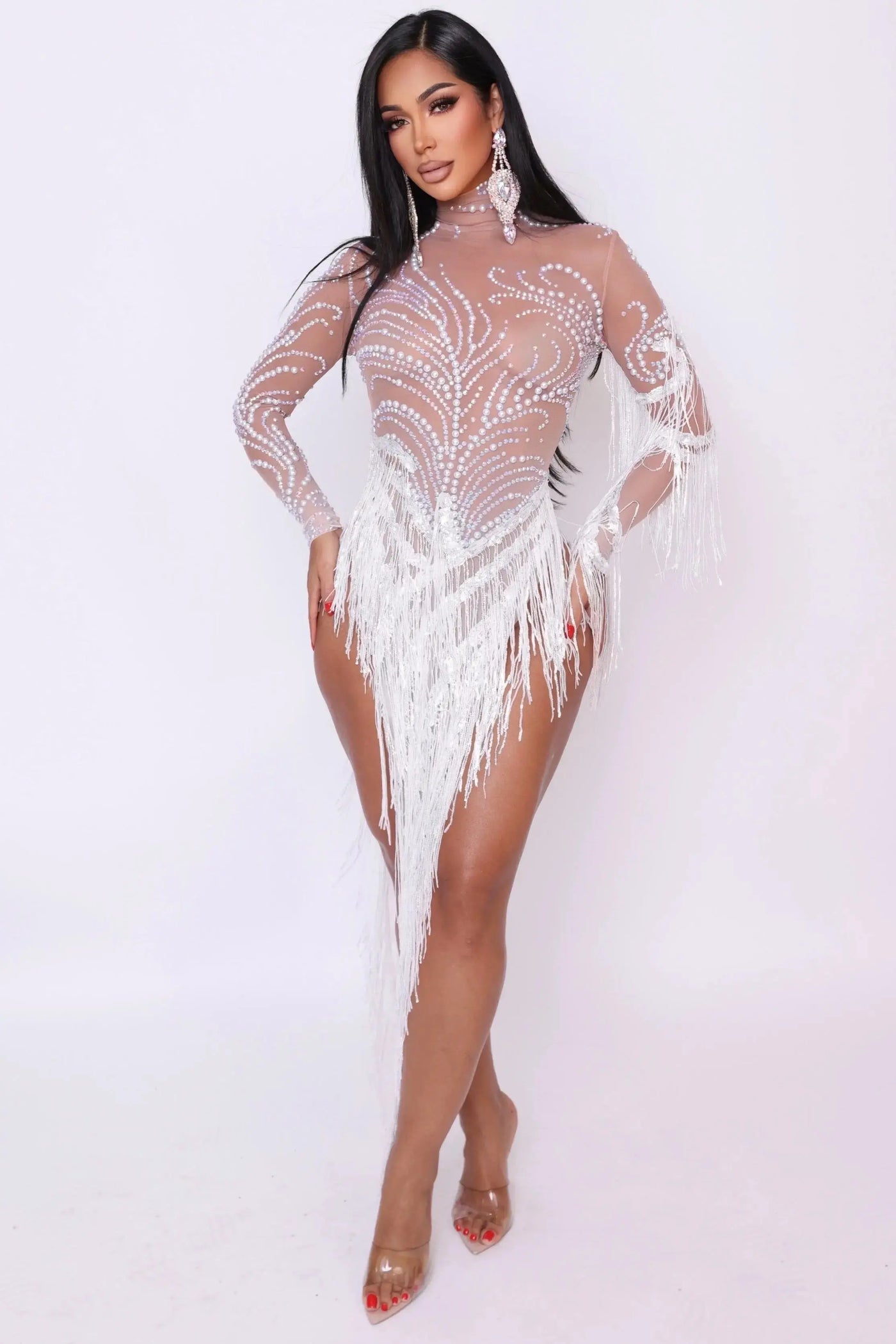 [product_title] – luxury [product_type] with glamorous details – perfect for birthday, red carpet, or girls’ night out | Angel Brinks Fashion