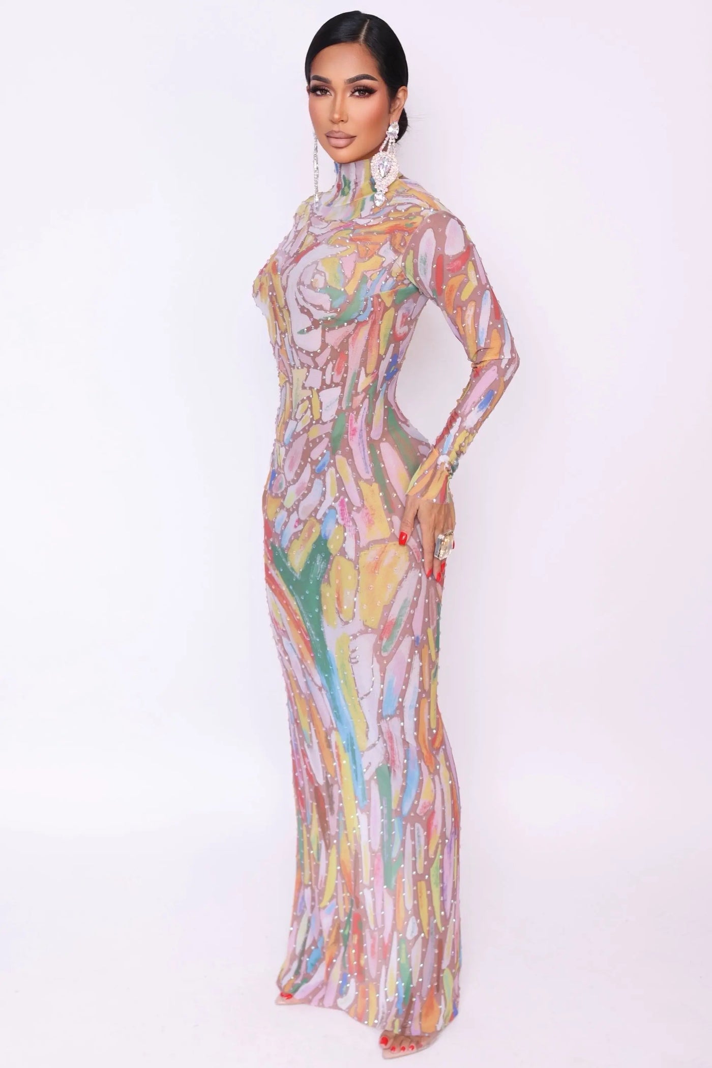 [product_title] – luxury [product_type] with glamorous details – perfect for birthday, red carpet, or girls’ night out | Angel Brinks Fashion