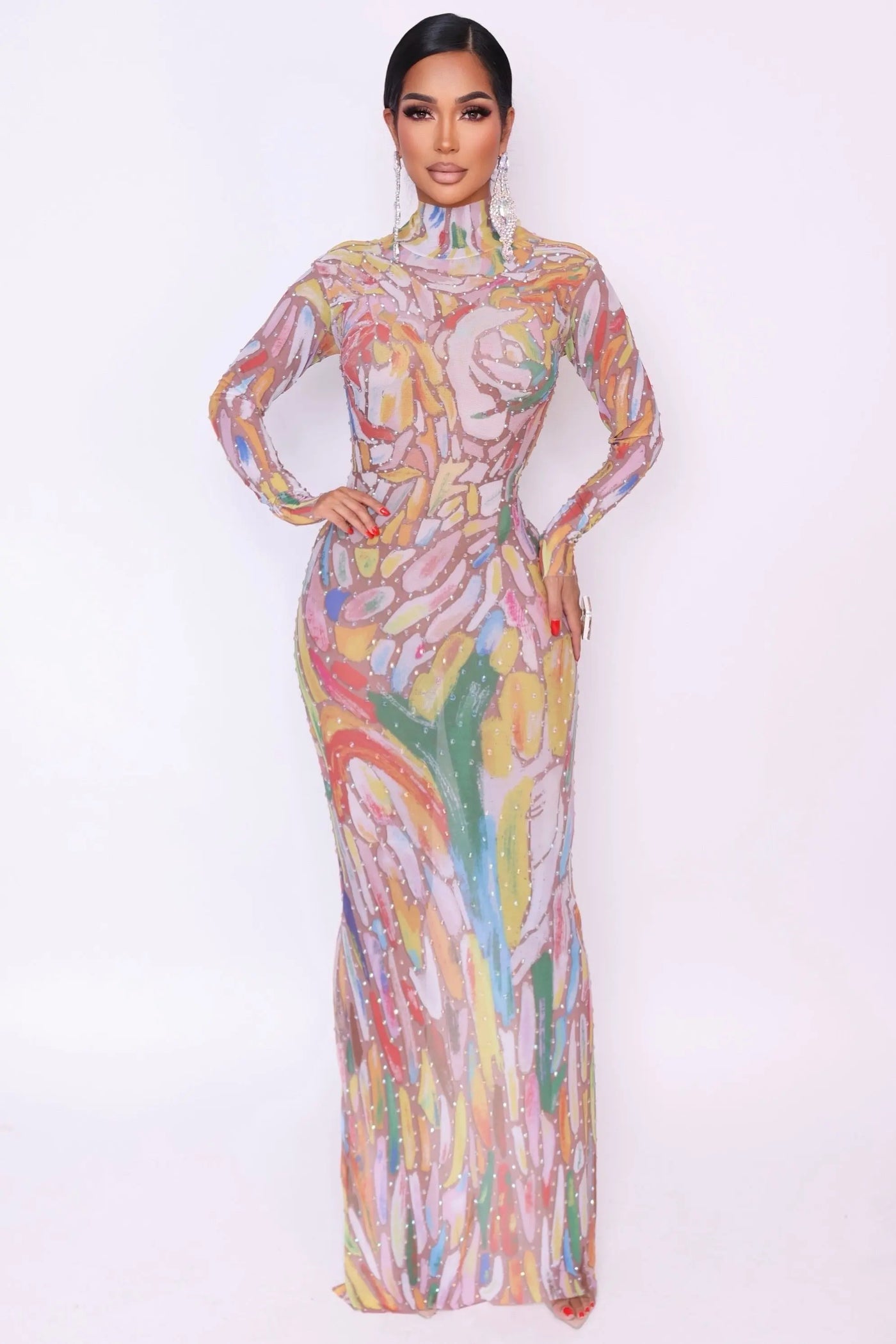 [product_title] – luxury [product_type] with glamorous details – perfect for birthday, red carpet, or girls’ night out | Angel Brinks Fashion