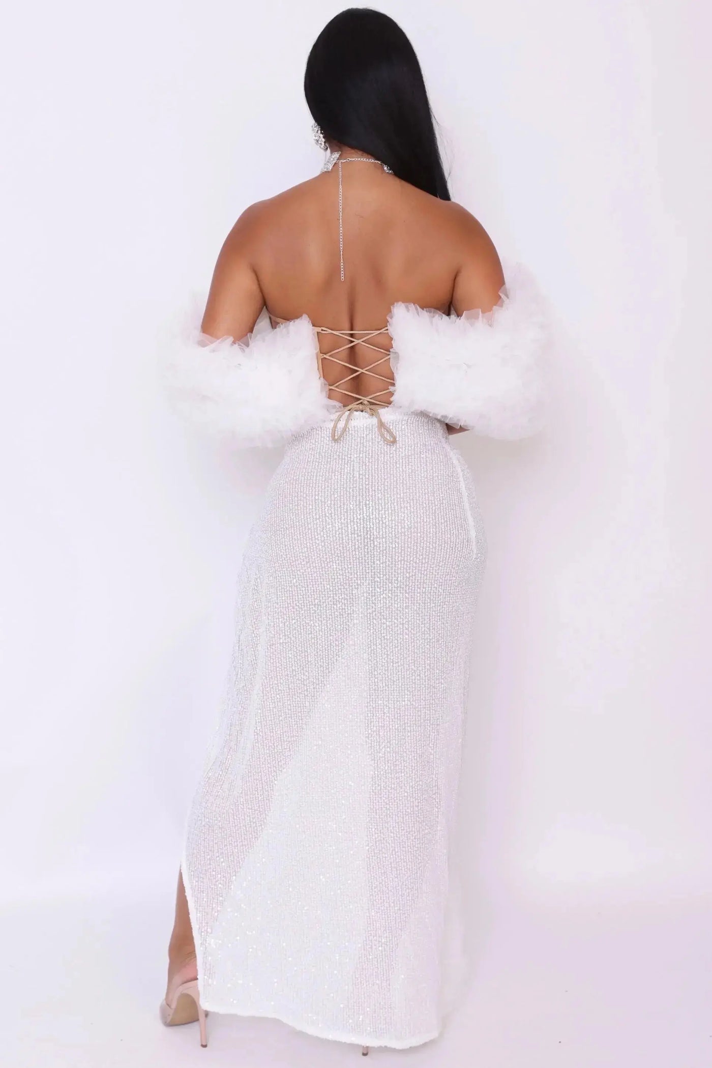 [product_title] – luxury [product_type] with glamorous details – perfect for birthday, red carpet, or girls’ night out | Angel Brinks Fashion