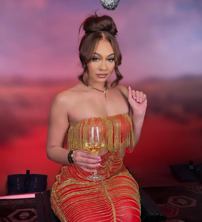 [product_title] – luxury [product_type] with glamorous details – perfect for birthday, red carpet, or girls’ night out | Angel Brinks Fashion