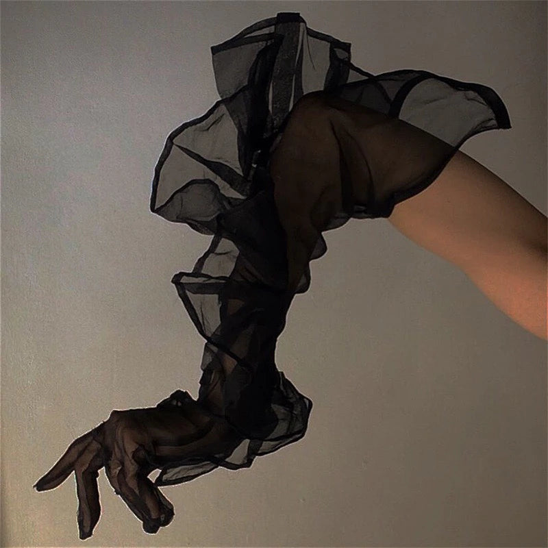Sheer Mesh Gloves