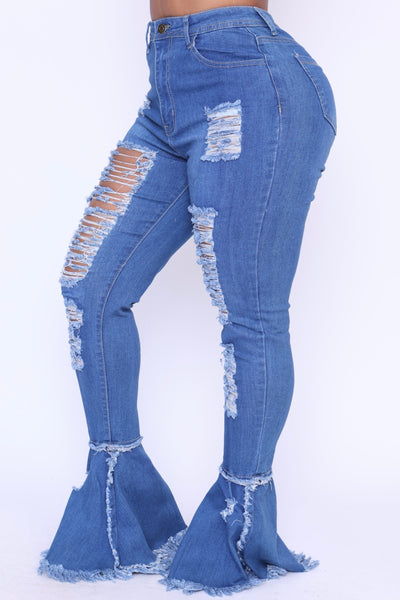 Blazing Jeans (Dark Wash) - Angel Brinks