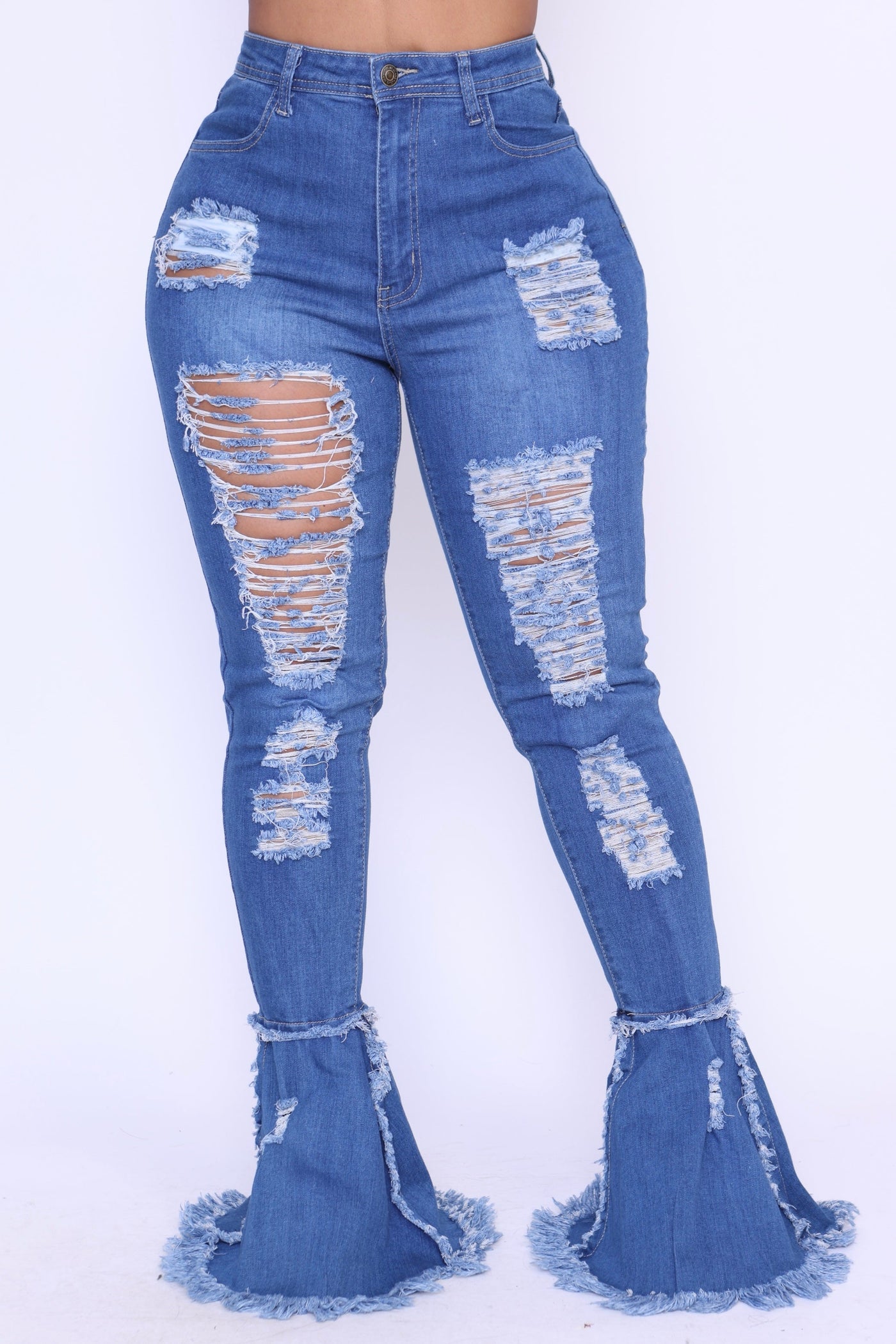 Blazing Jeans (Dark Wash) - Angel Brinks