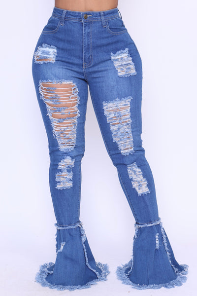 Blazing Jeans (Dark Wash) - Angel Brinks