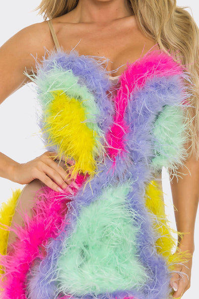 Colorful Ostrich - Angel Brinks