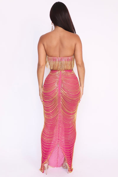 Back view of Dazzle Duo outfit