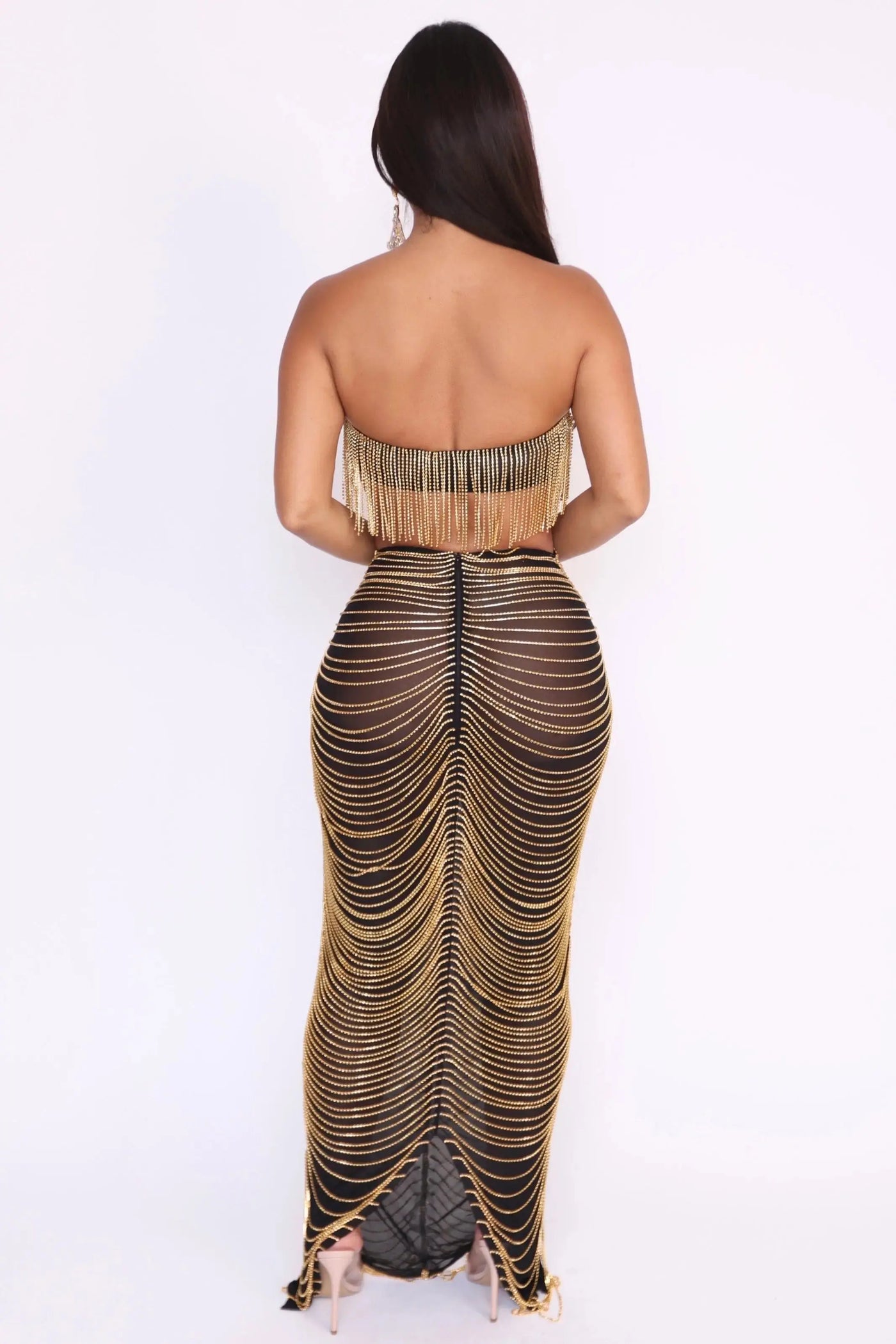 Back view of Dazzle Duo outfit