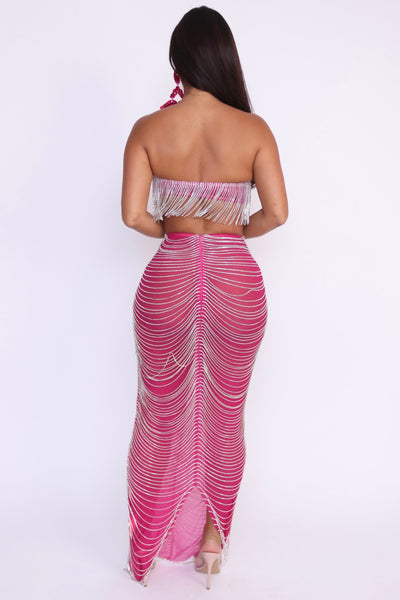 Back view of Dazzle Duo outfit