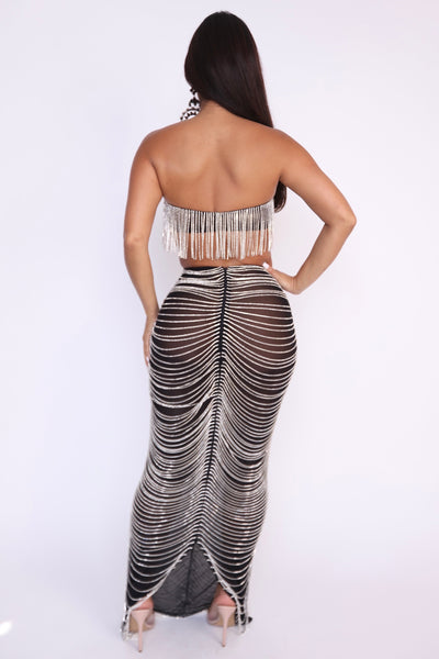 Back view of Dazzle Duo outfit