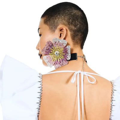Ear Cuff - One Flower - Angel Brinks