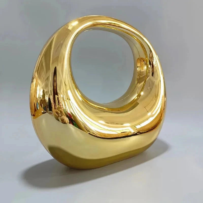 Close-up of metallic finish