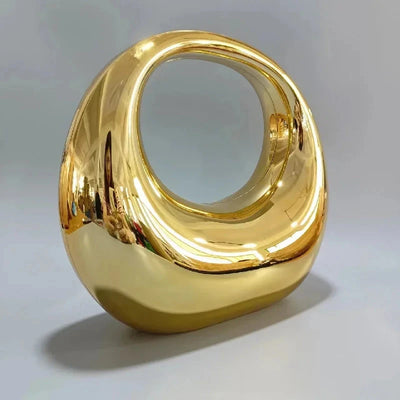 Close-up of metallic finish