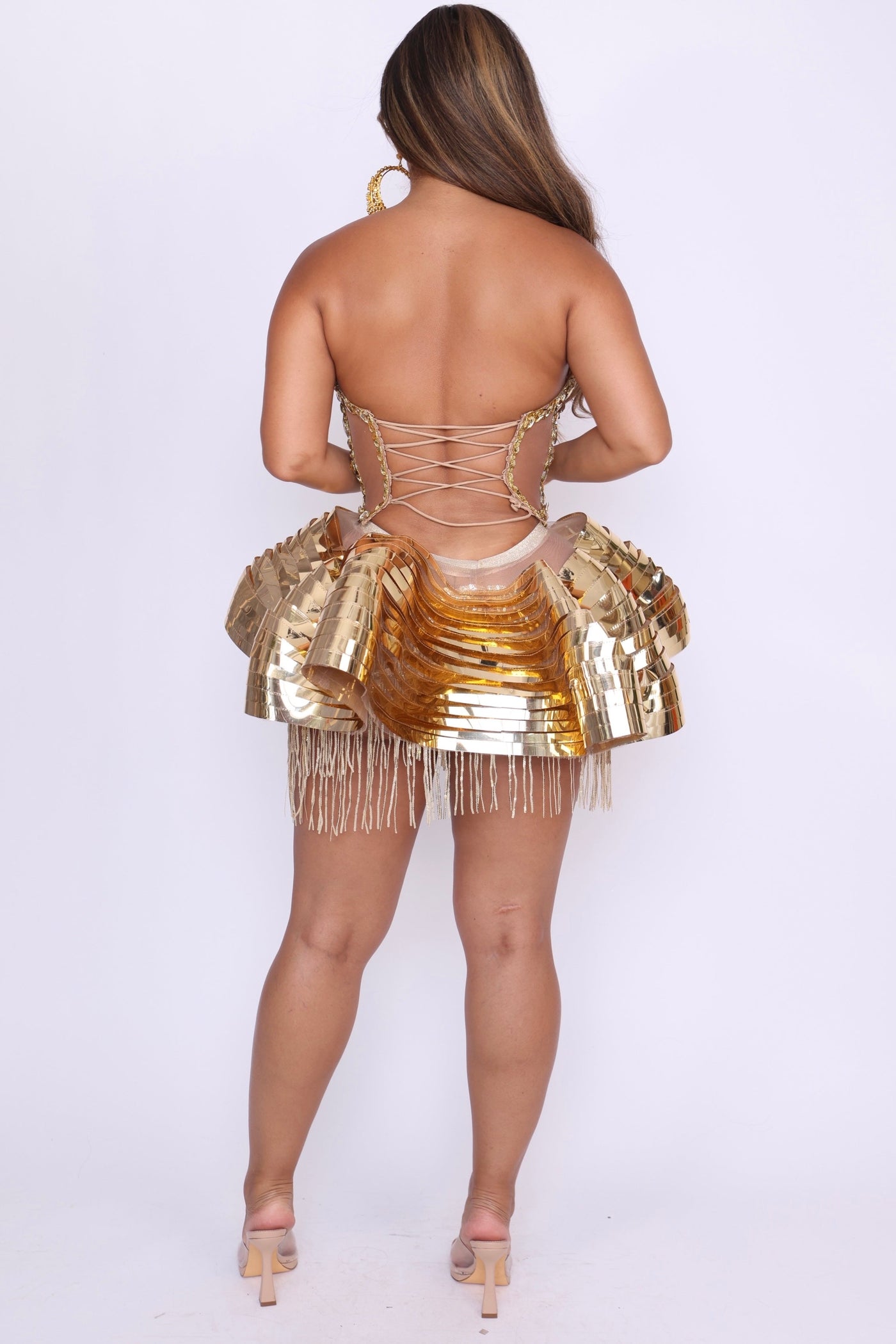 Golden Swirl Chic - Angel Brinks