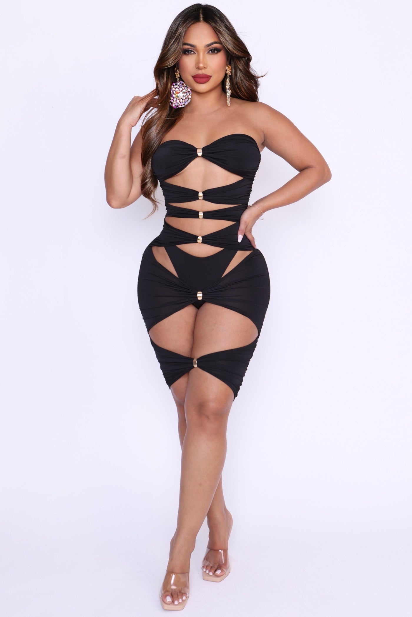 [product_title] – luxury [product_type] with glamorous details – perfect for birthday, red carpet, or girls’ night out | Angel Brinks Fashion