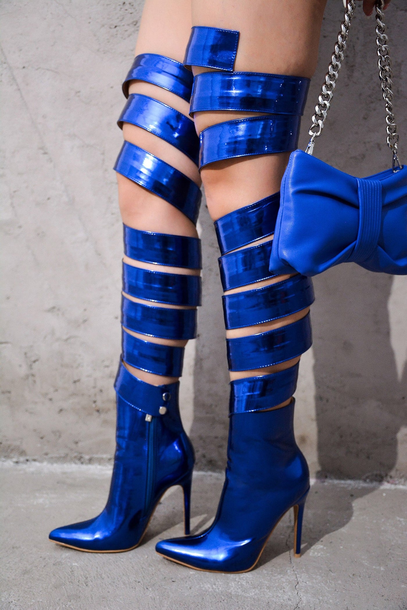Lapel Boots - Angel Brinks