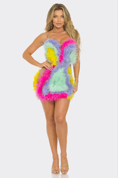 Colorful Ostrich - Angel Brinks