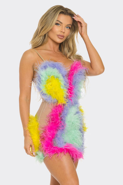 Colorful Ostrich - Angel Brinks