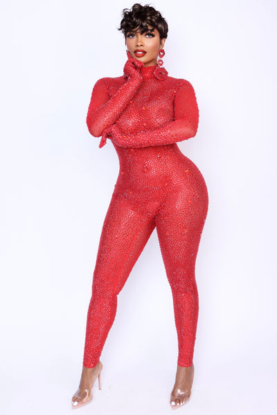 Temptress Full Suit (Red) - Angel Brinks