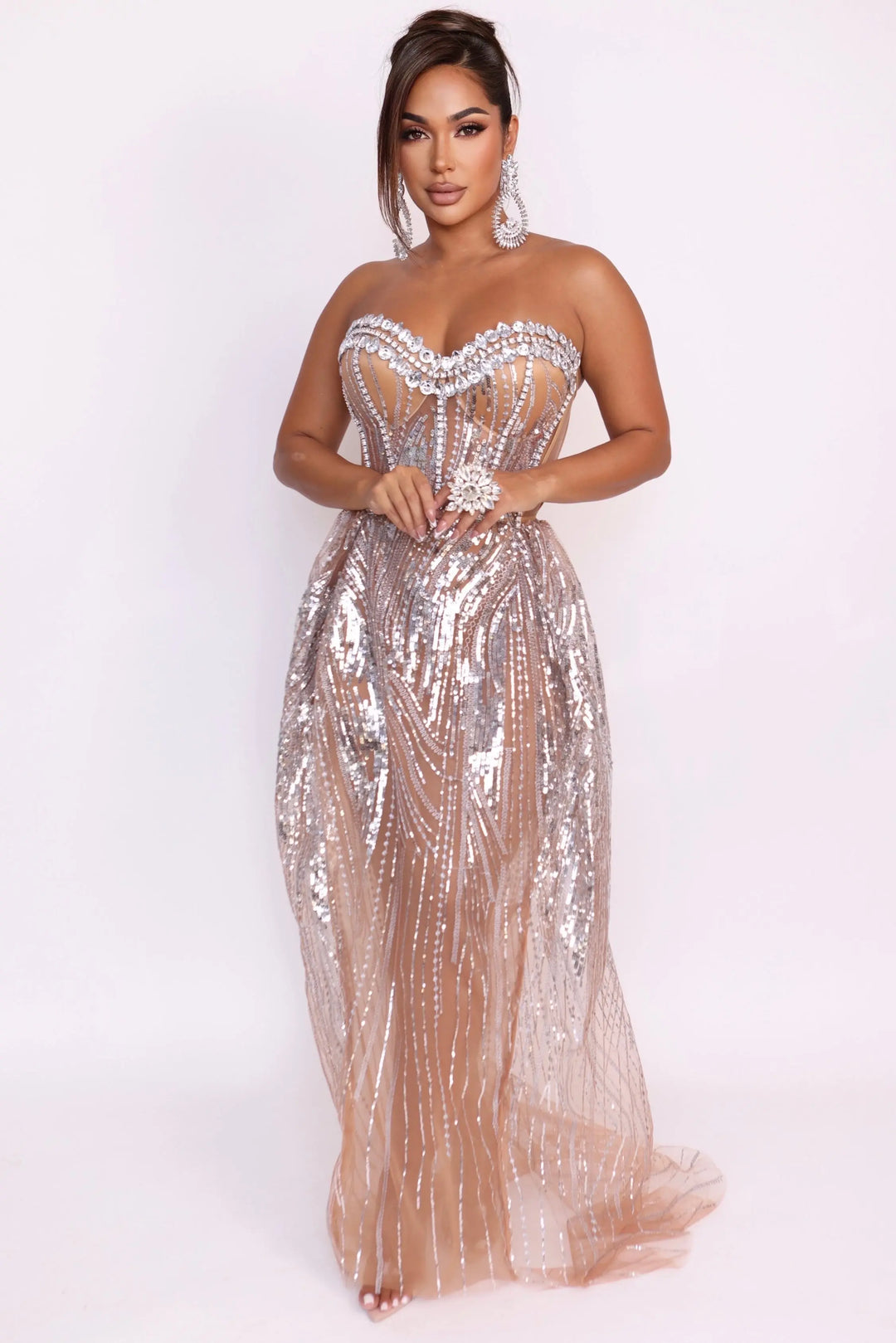 Majestic Corset Dress-Enchantress Elegance-Angel Brinks