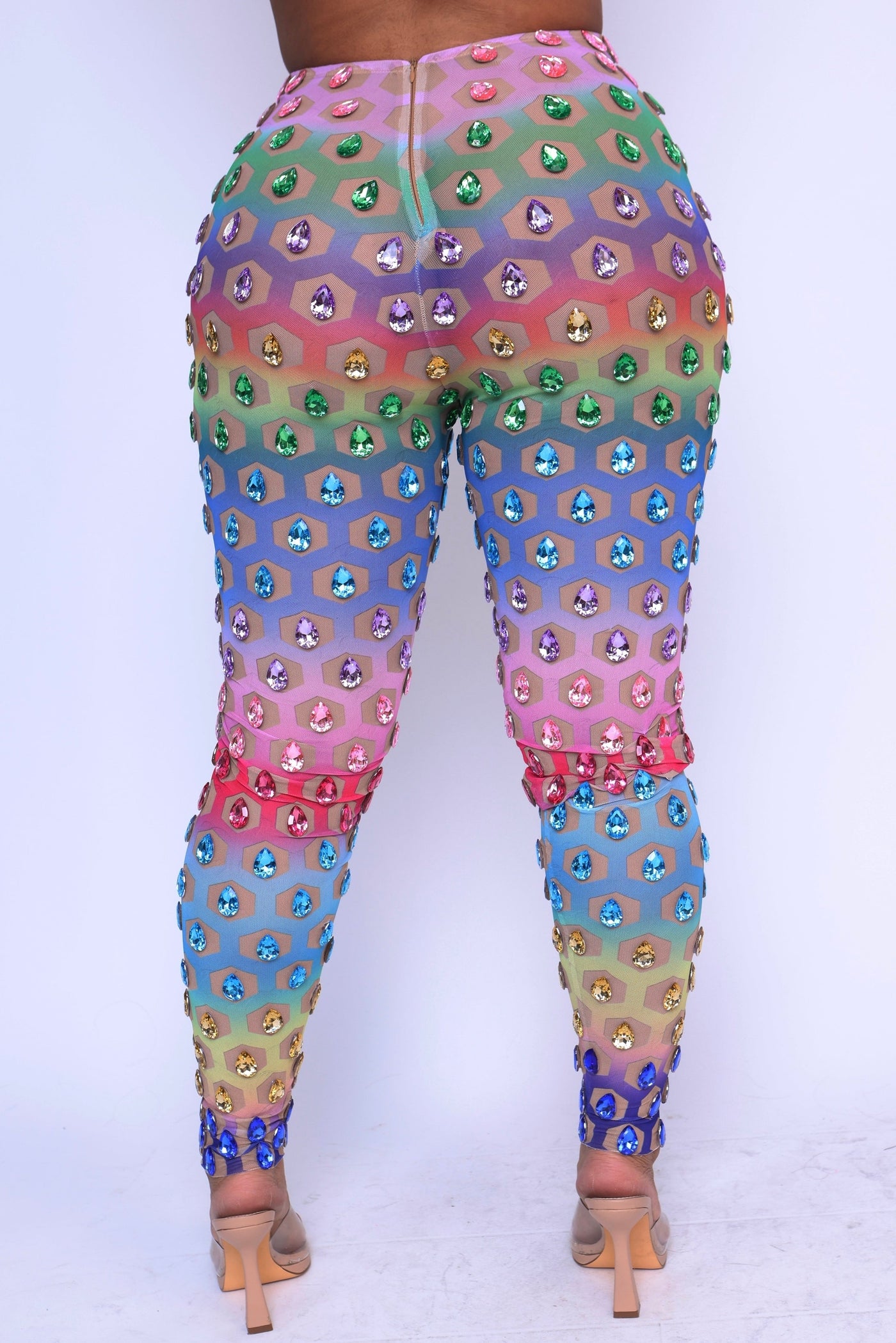 Rainbow Drops Leggings - Angel Brinks