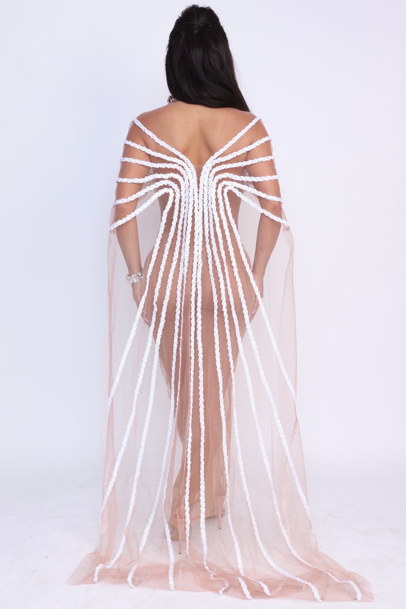 Back view of Sugar Sprinkle dress