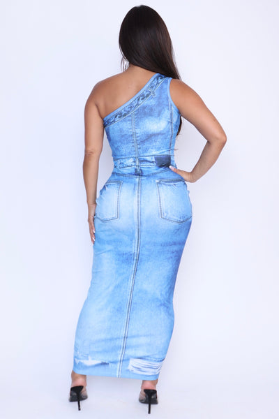 Painted Denim - Angel Brinks
