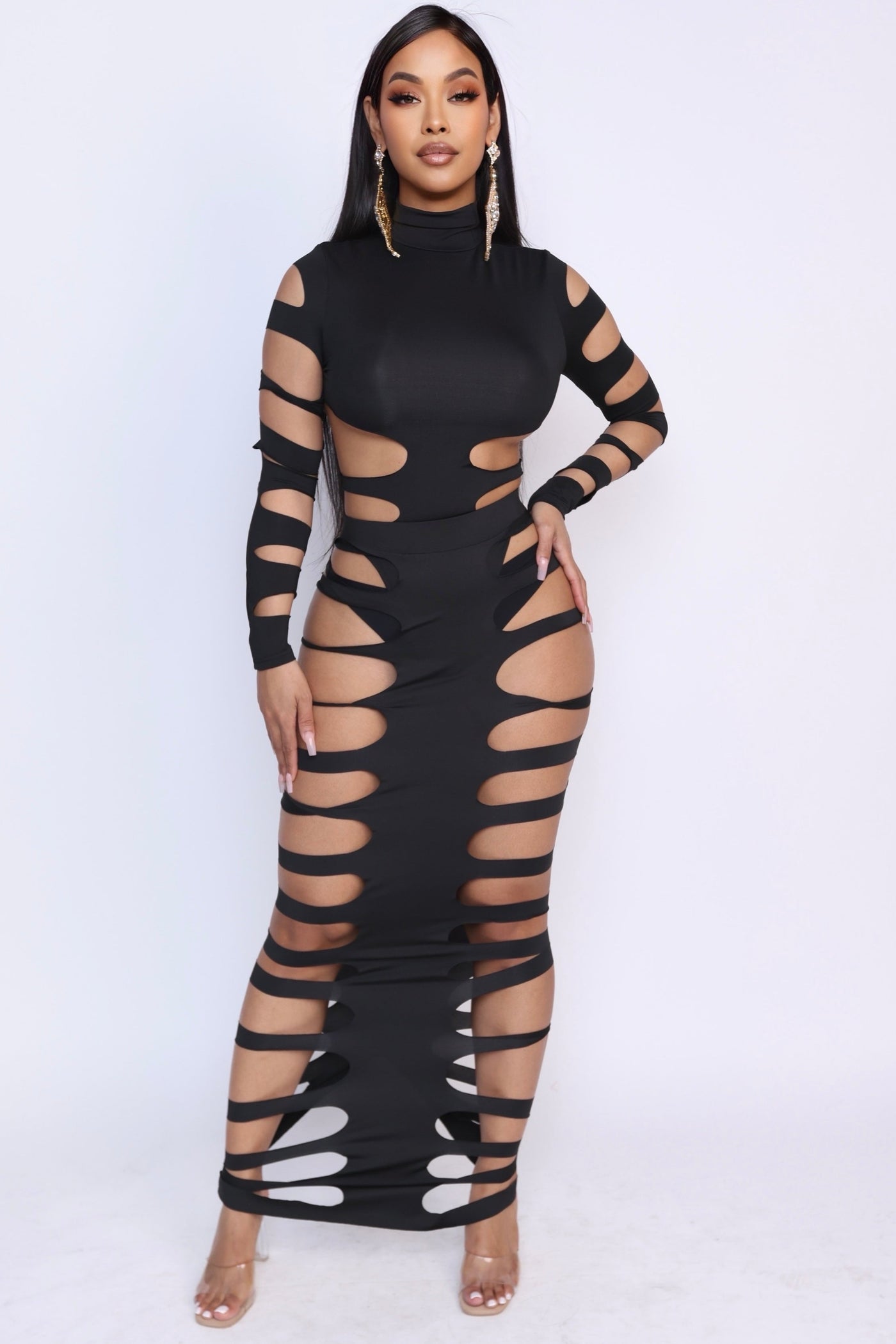 Rebel Slice Skirt Set - Angel Brinks