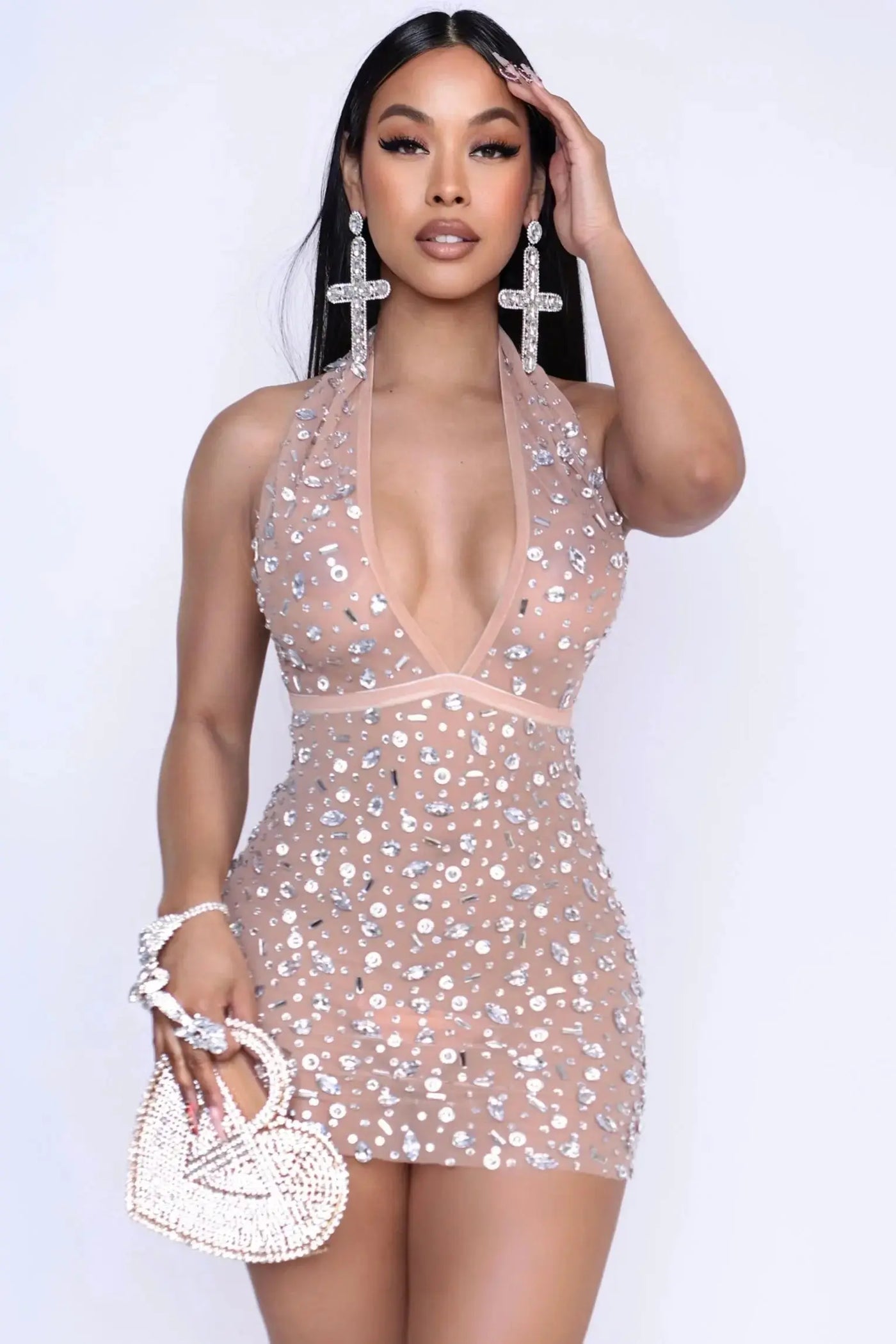 [product_title] – luxury [product_type] with glamorous details – perfect for birthday, red carpet, or girls’ night out | Angel Brinks Fashion