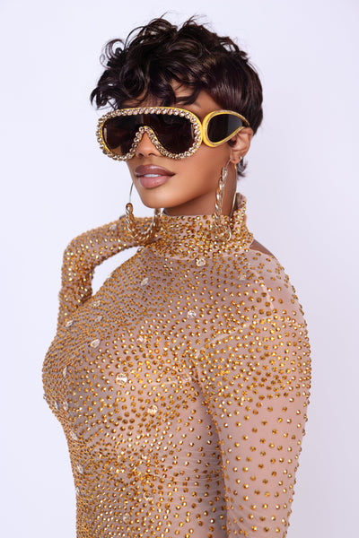 Temptress Full Suit (Gold) - Angel Brinks