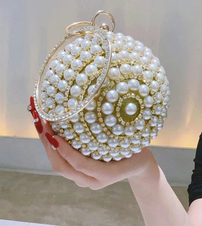 World Of Pearls Clutch - Angel Brinks