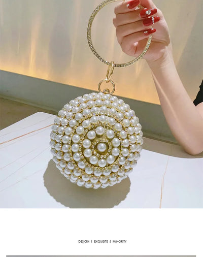 World Of Pearls Clutch - Angel Brinks