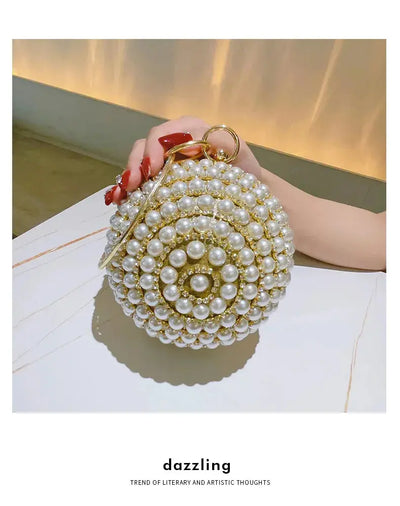 World Of Pearls Clutch - Angel Brinks