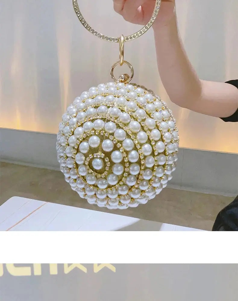 World Of Pearls Clutch - Angel Brinks