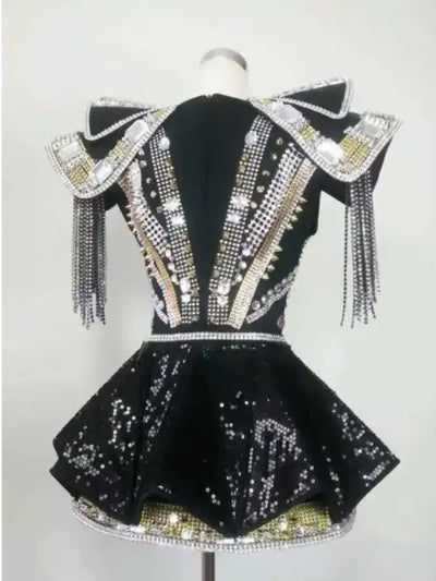 [product_title] – luxury [product_type] with glamorous details – perfect for birthday, red carpet, or girls’ night out | Angel Brinks Fashion
