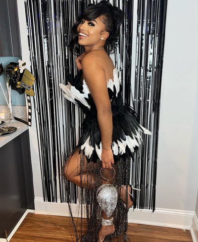 [product_title] – luxury [product_type] with glamorous details – perfect for birthday, red carpet, or girls’ night out | Angel Brinks Fashion