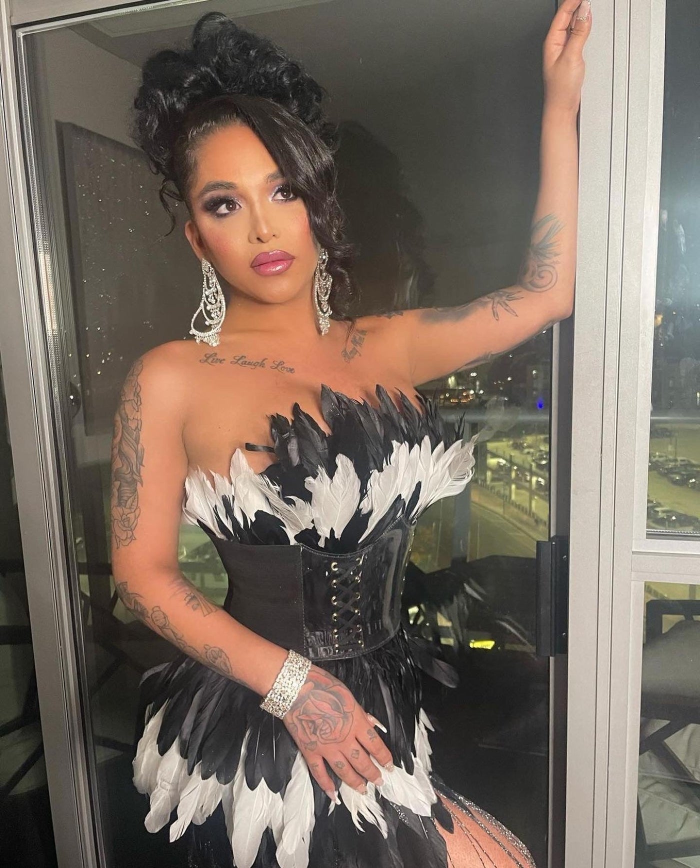 [product_title] – luxury [product_type] with glamorous details – perfect for birthday, red carpet, or girls’ night out | Angel Brinks Fashion