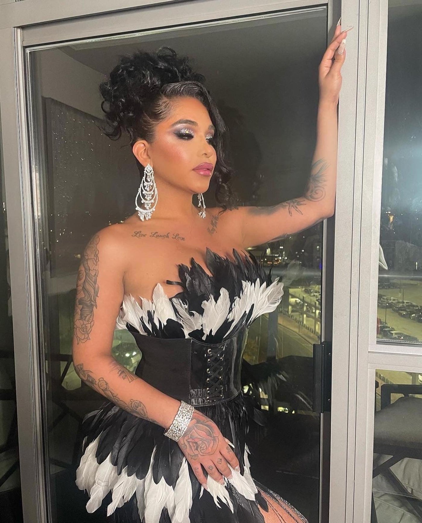 [product_title] – luxury [product_type] with glamorous details – perfect for birthday, red carpet, or girls’ night out | Angel Brinks Fashion