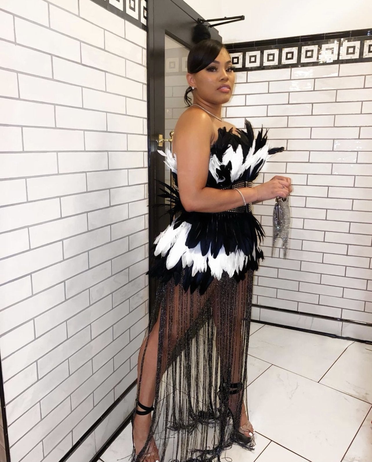 [product_title] – luxury [product_type] with glamorous details – perfect for birthday, red carpet, or girls’ night out | Angel Brinks Fashion