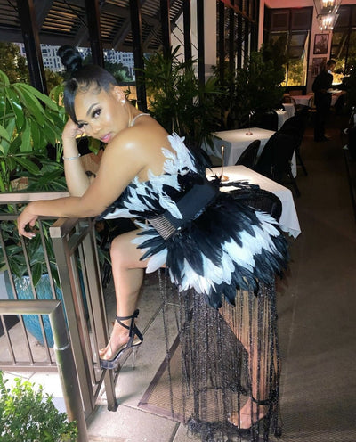 [product_title] – luxury [product_type] with glamorous details – perfect for birthday, red carpet, or girls’ night out | Angel Brinks Fashion