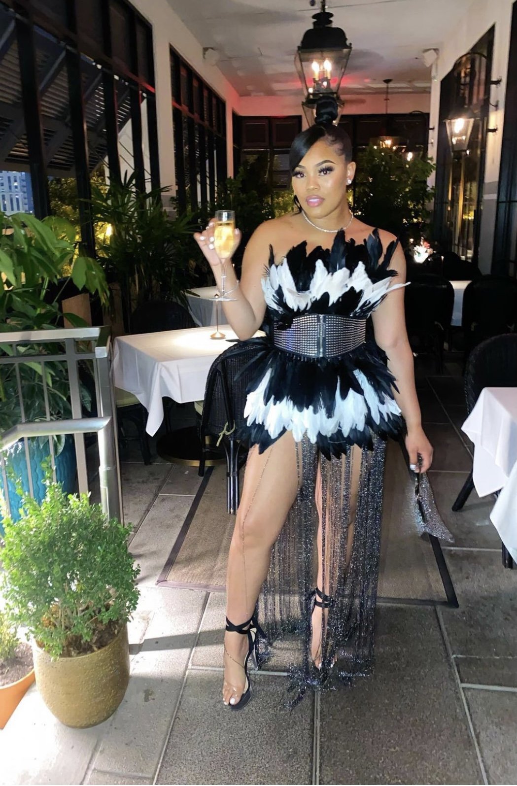 [product_title] – luxury [product_type] with glamorous details – perfect for birthday, red carpet, or girls’ night out | Angel Brinks Fashion