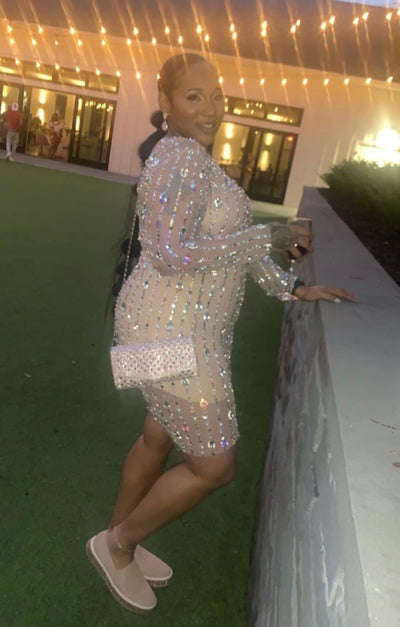 [product_title] – luxury [product_type] with glamorous details – perfect for birthday, red carpet, or girls’ night out | Angel Brinks Fashion
