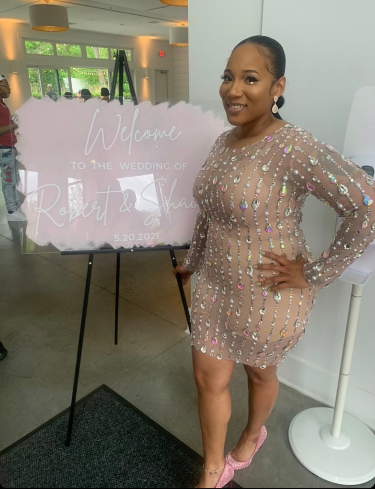 [product_title] – luxury [product_type] with glamorous details – perfect for birthday, red carpet, or girls’ night out | Angel Brinks Fashion
